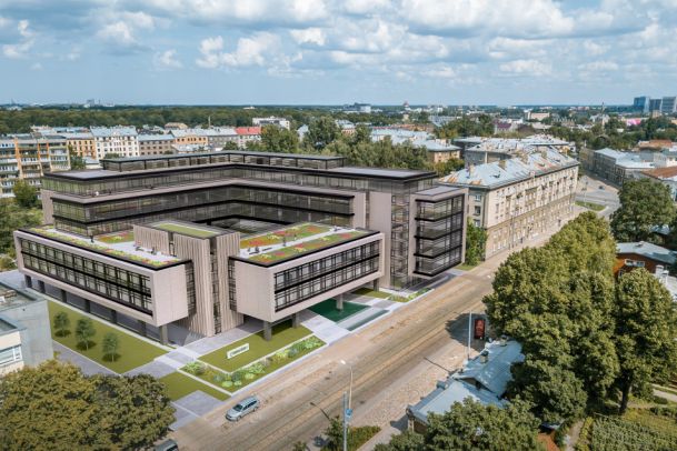 Veselības centra 4 jaunbūve