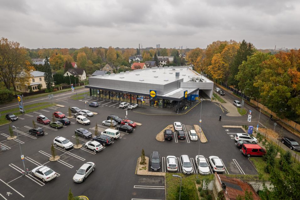 Tirdzniecības veikals LIDL Tēriņu ielā